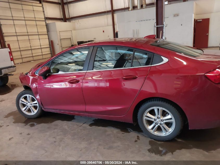 2018 Chevrolet Cruze Lt Auto VIN: 1G1BE5SM3J7102661 Lot: 39540706