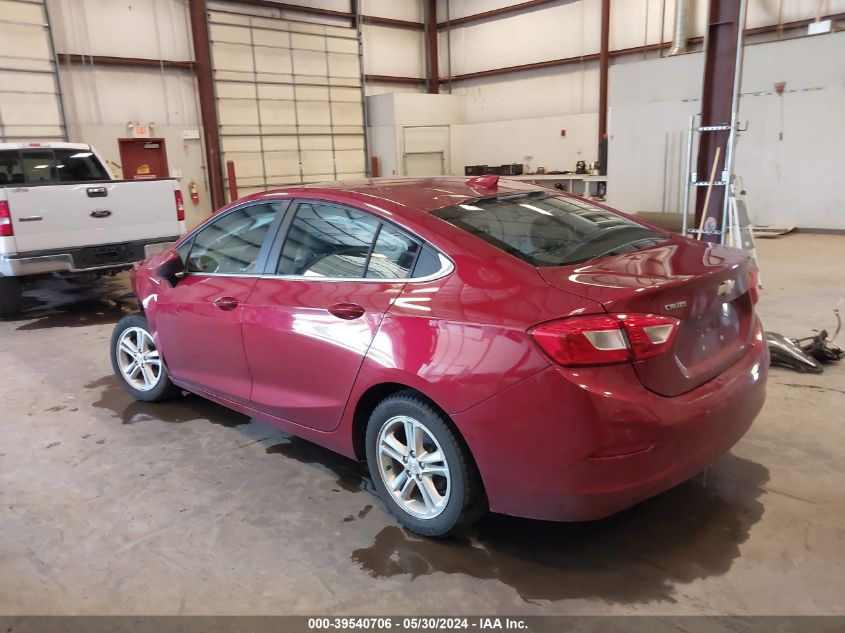 2018 Chevrolet Cruze Lt Auto VIN: 1G1BE5SM3J7102661 Lot: 39540706