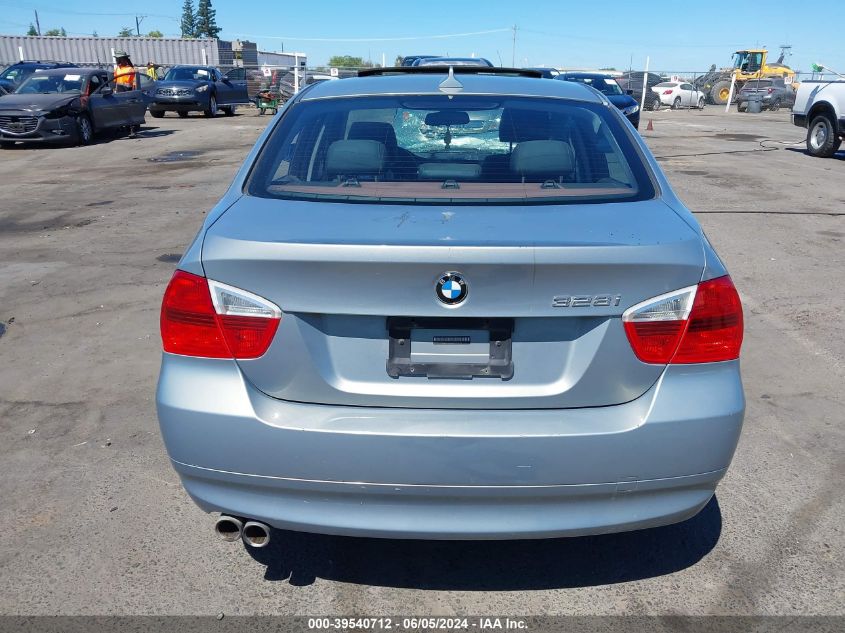 2008 BMW 328I VIN: WBAVC53588FZ82948 Lot: 39540712