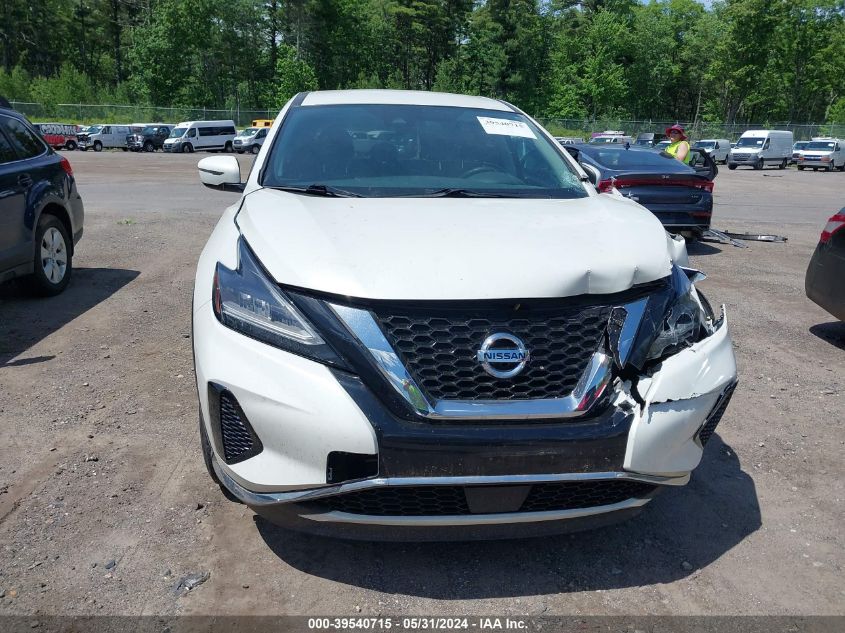 2020 Nissan Murano S Intelligent Awd VIN: 5N1AZ2AS4LN148645 Lot: 39540715