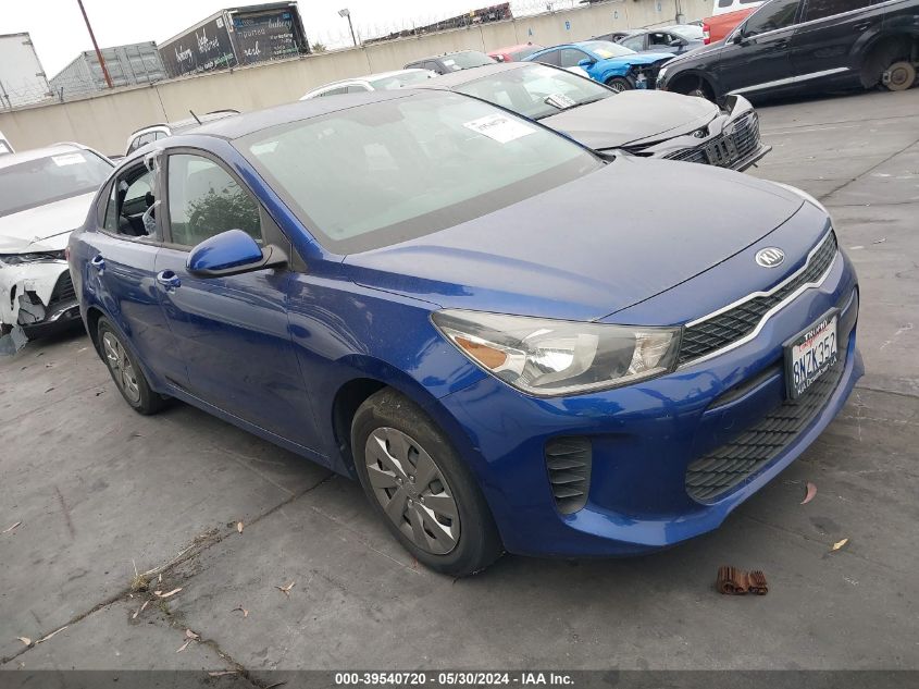 2019 Kia Rio S VIN: 3KPA24ABXKE206913 Lot: 39540720