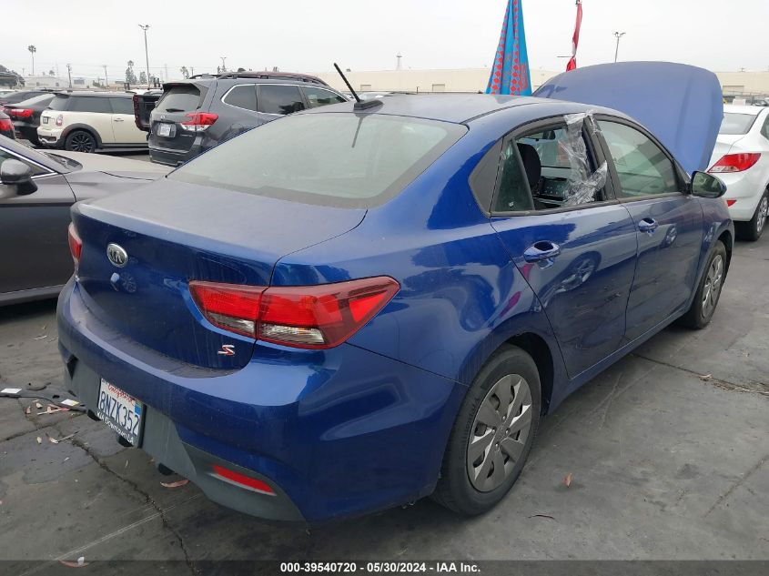 2019 Kia Rio S VIN: 3KPA24ABXKE206913 Lot: 39540720