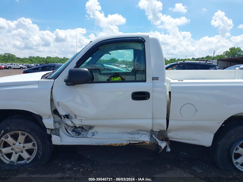2005 Chevrolet Silverado 1500 Work Truck VIN: 1GCEK14X55Z136639 Lot: 39540721