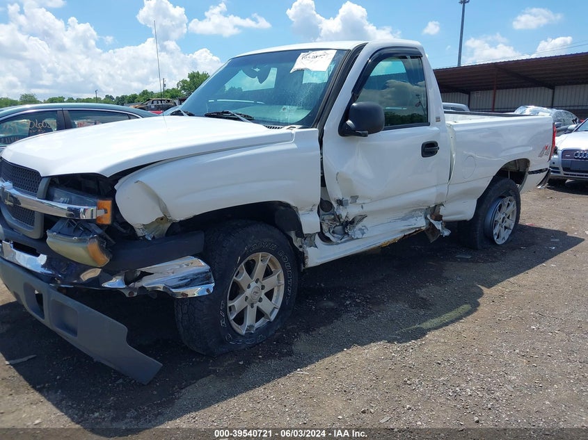 2005 Chevrolet Silverado 1500 Work Truck VIN: 1GCEK14X55Z136639 Lot: 39540721