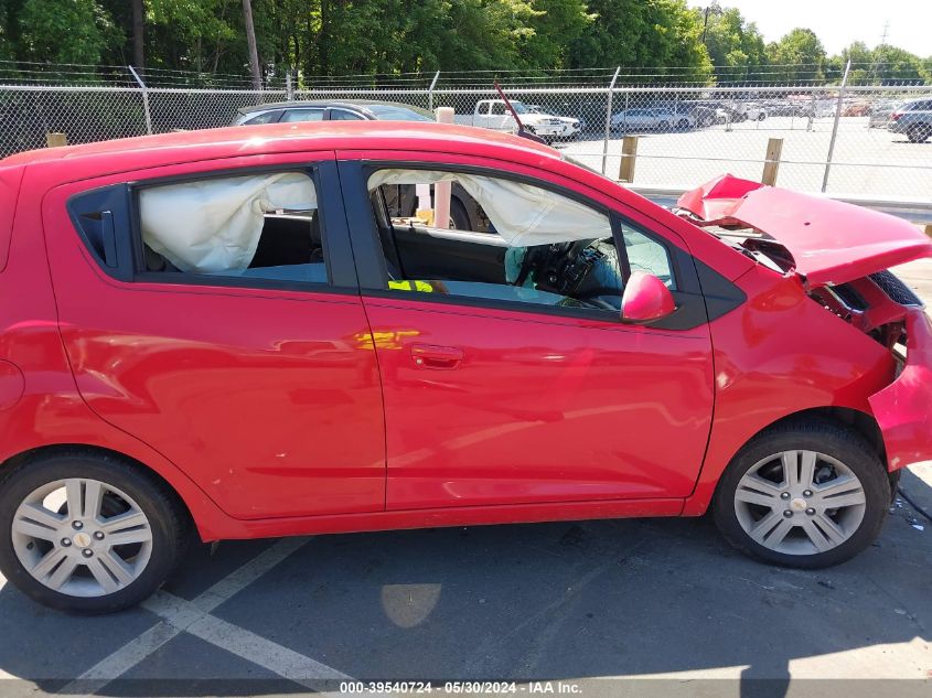 2013 Chevrolet Spark Ls Manual VIN: KL8CA6S90DC625214 Lot: 39540724