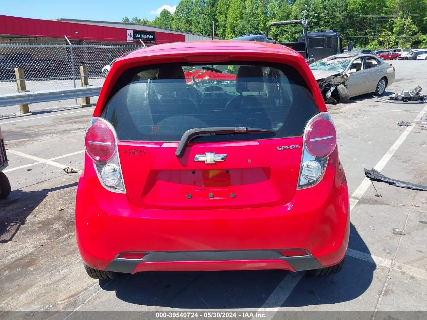 2013 Chevrolet Spark Ls Manual VIN: KL8CA6S90DC625214 Lot: 39540724