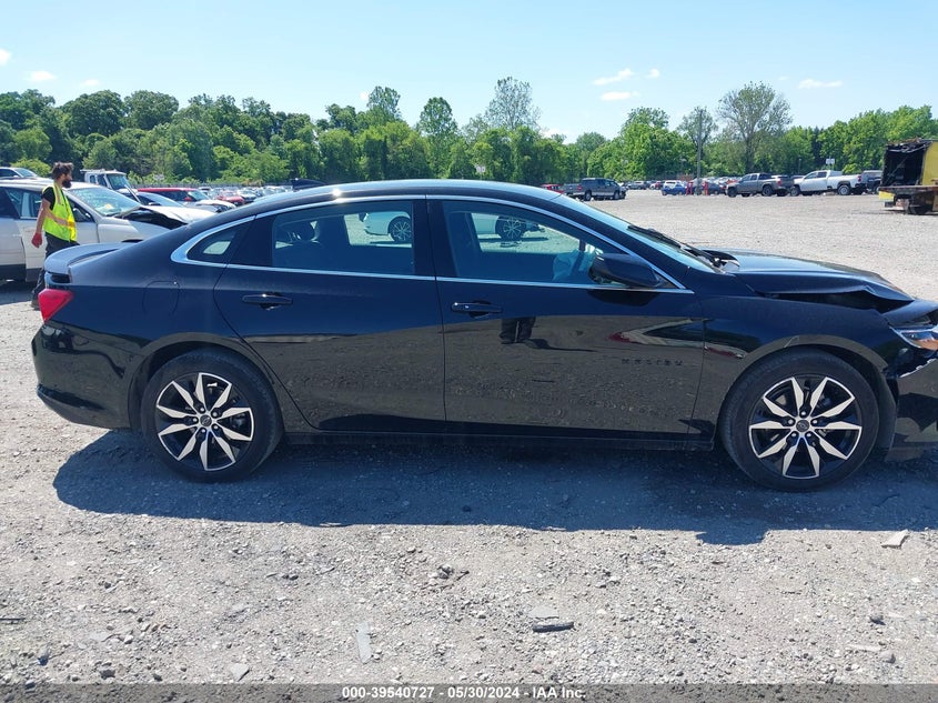 2022 Chevrolet Malibu Fwd Rs VIN: 1G1ZG5ST4NF209875 Lot: 39540727