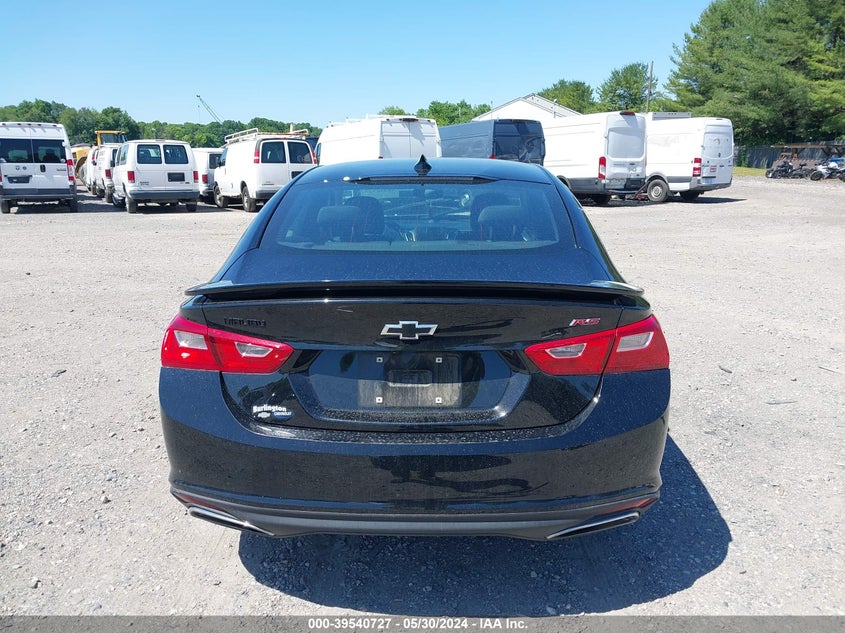 2022 Chevrolet Malibu Fwd Rs VIN: 1G1ZG5ST4NF209875 Lot: 39540727