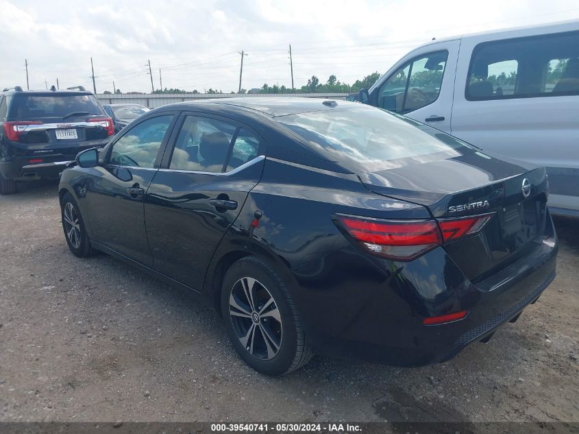 2023 Nissan Sentra Sv Xtronic Cvt VIN: 3N1AB8CV1PY264996 Lot: 39540741