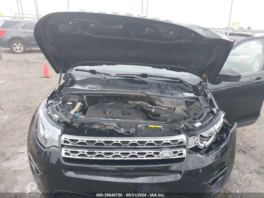 2016 Land Rover Discovery Sport Hse VIN: SALCR2BG0GH548447 Lot: 39540750