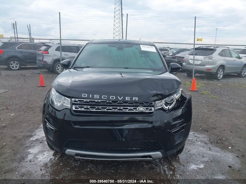 2016 Land Rover Discovery Sport Hse VIN: SALCR2BG0GH548447 Lot: 39540750