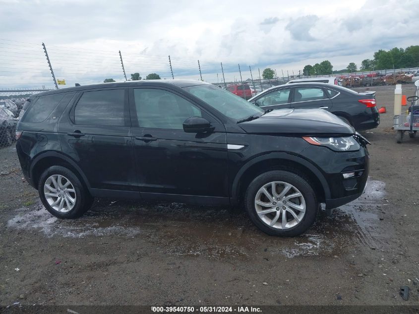 2016 Land Rover Discovery Sport Hse VIN: SALCR2BG0GH548447 Lot: 39540750