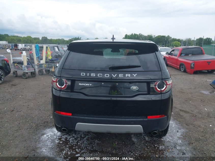 2016 Land Rover Discovery Sport Hse VIN: SALCR2BG0GH548447 Lot: 39540750