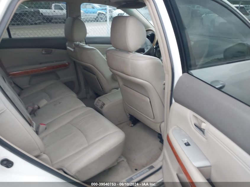 2008 Lexus Rx 350 VIN: 2T2HK31U58C070364 Lot: 39540753