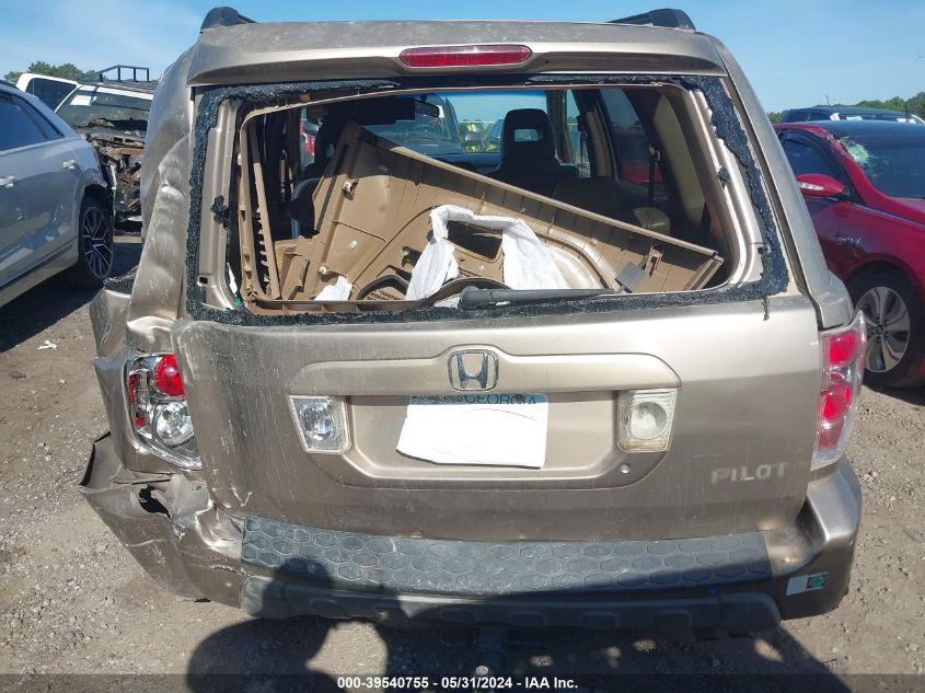 2004 Honda Pilot Ex-L VIN: 2HKYF18604H606066 Lot: 39540755