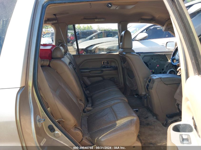 2004 Honda Pilot Ex-L VIN: 2HKYF18604H606066 Lot: 39540755