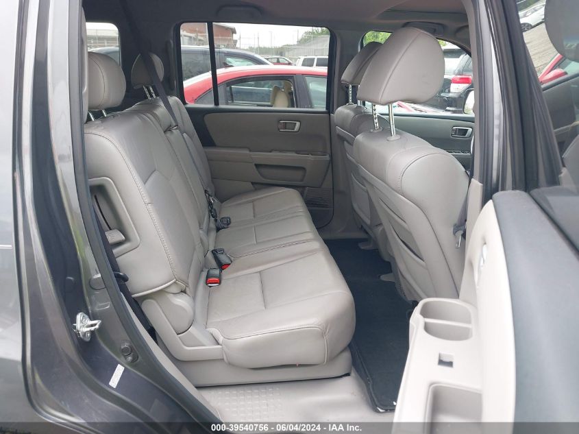 2010 Honda Pilot Ex-L VIN: 5FNYF4H51AB010807 Lot: 39540756