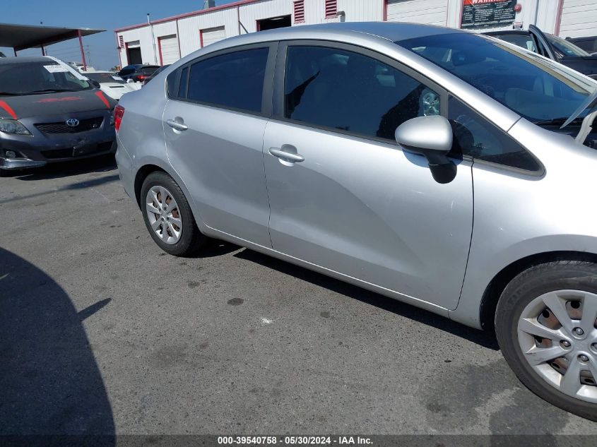 2016 Kia Rio Lx VIN: KNADM4A30G6625802 Lot: 39540758