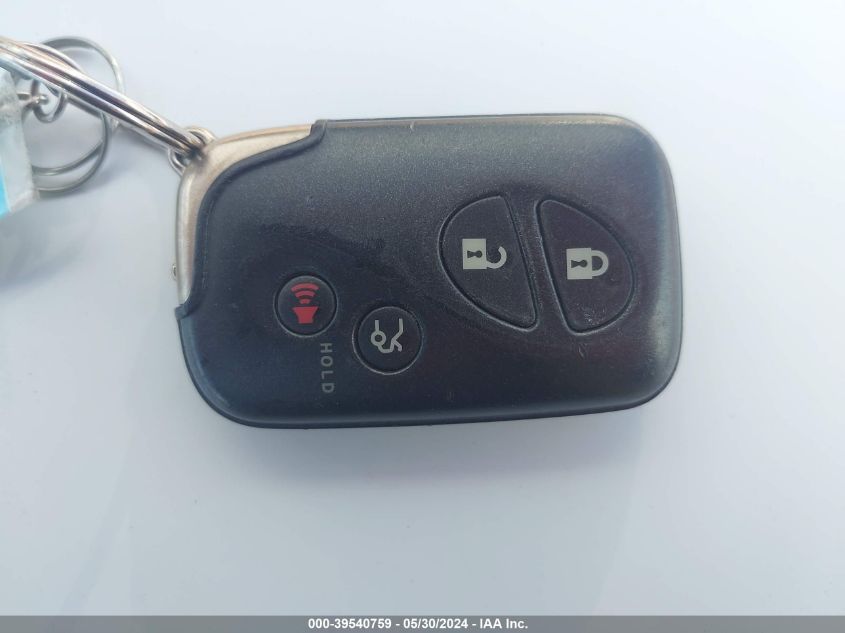 2012 Lexus Es 350 VIN: JTHBK1EG6C2492975 Lot: 39540759