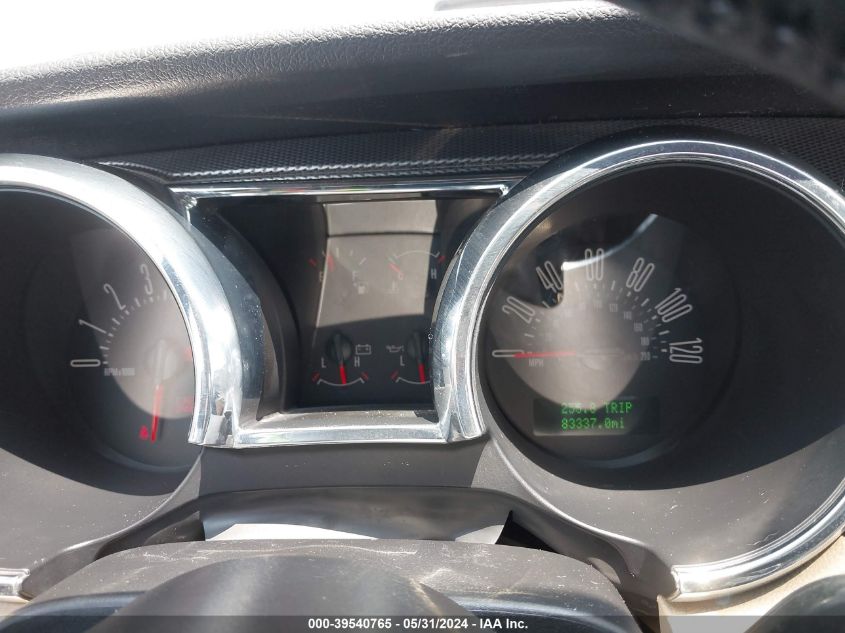 2008 Ford Mustang VIN: 1ZVHT84N485110737 Lot: 39540765