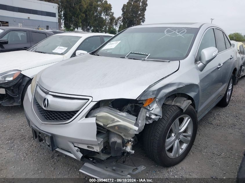 2015 Acura Rdx VIN: 5J8TB4H55FL021322 Lot: 39540772