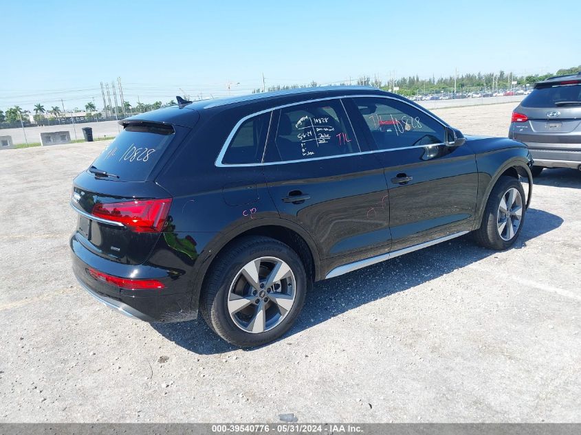 2023 Audi Q5 Premium 40 VIN: WA1ABAFY2P2130050 Lot: 39540776