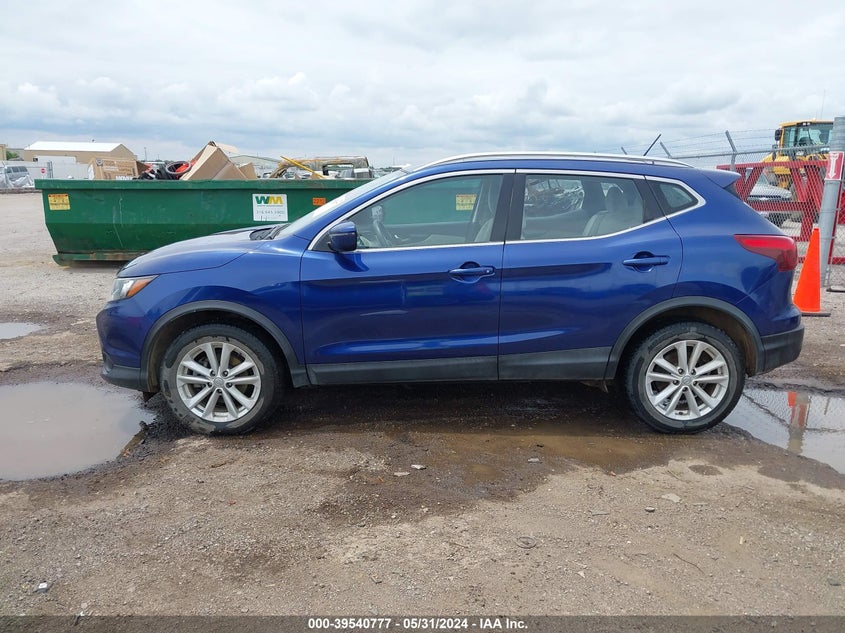 2018 Nissan Rogue Sport Sv VIN: JN1BJ1CR9JW250182 Lot: 39540777