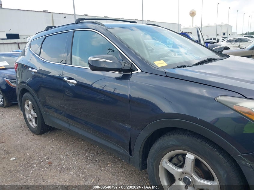 2015 Hyundai Santa Fe Sport 2.4L VIN: 5XYZU3LB7FG298138 Lot: 39540797