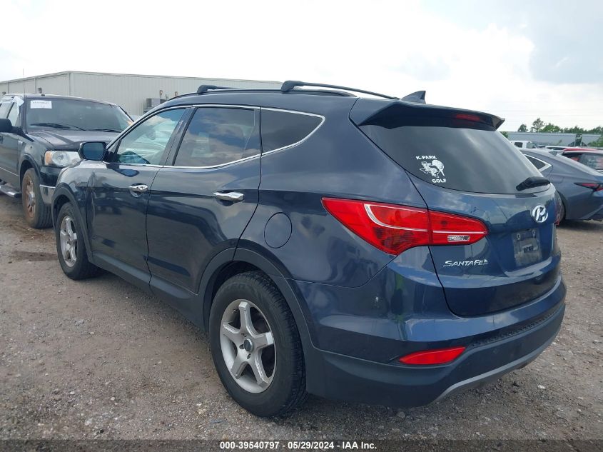 2015 Hyundai Santa Fe Sport 2.4L VIN: 5XYZU3LB7FG298138 Lot: 39540797