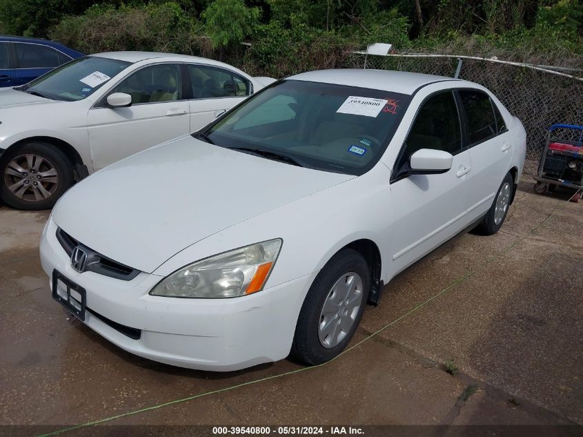 2003 Honda Accord 2.4 Lx VIN: 1HGCM56363A026229 Lot: 39540800