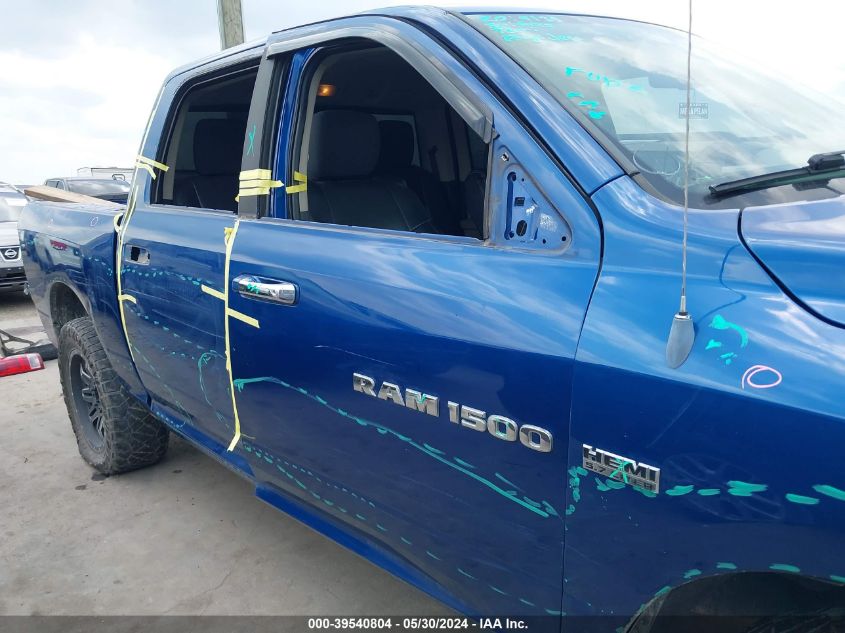 2011 Ram Ram 1500 Slt VIN: 1D7RV1CT9BS613929 Lot: 39540804