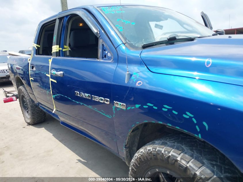 2011 Ram Ram 1500 Slt VIN: 1D7RV1CT9BS613929 Lot: 39540804