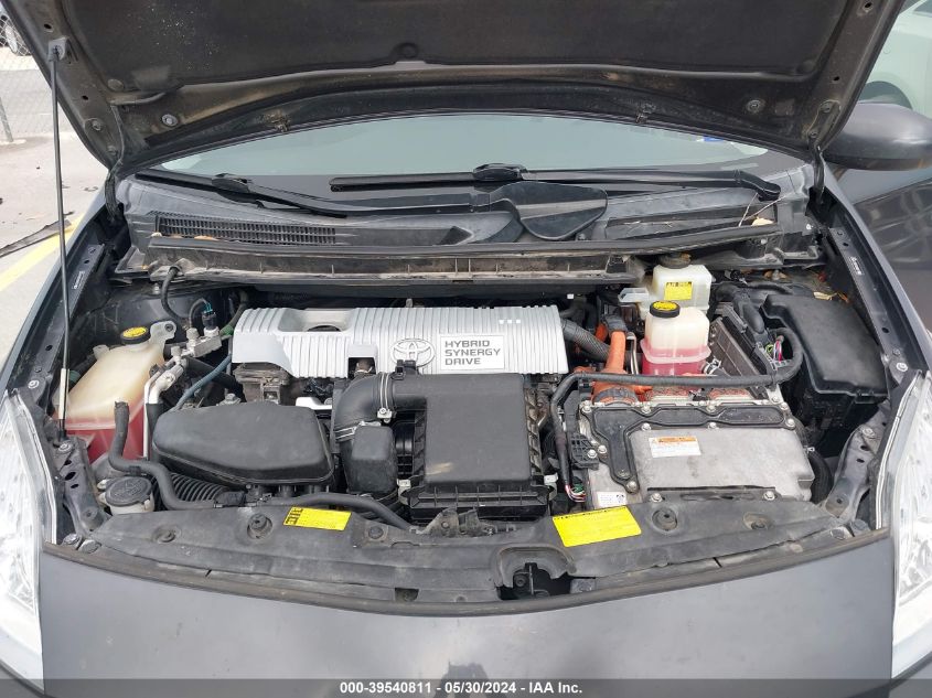 2011 Toyota Prius Four VIN: JTDKN3DU5B1369023 Lot: 39540811