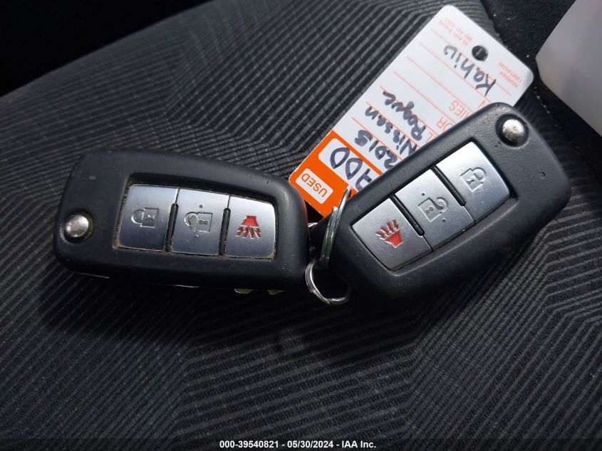 2015 NISSAN ROGUE S/SL/SV - 5N1AT2MTXFC862513