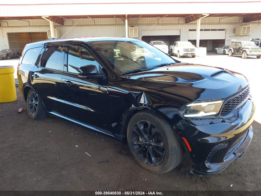 2021 Dodge Durango R/T VIN: 1C4SDJCT7MC765381 Lot: 39540830