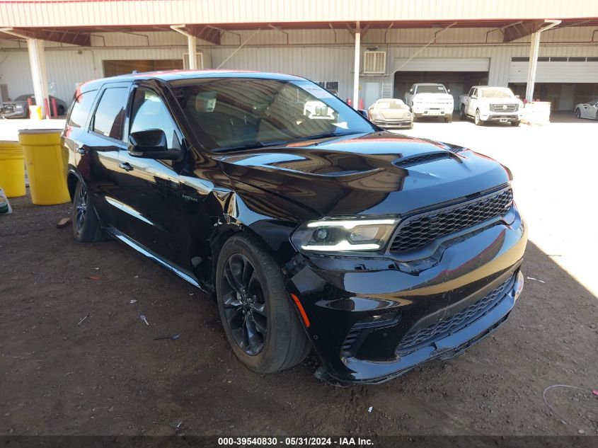 2021 Dodge Durango R/T VIN: 1C4SDJCT7MC765381 Lot: 39540830