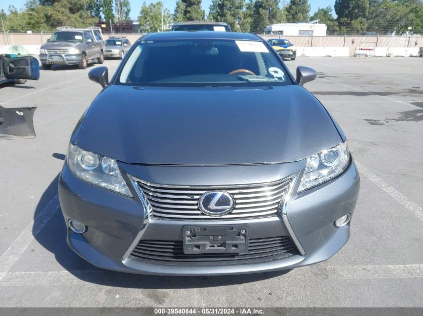 2013 Lexus Es 300H 300H VIN: JTHBW1GG1D2018029 Lot: 39540844