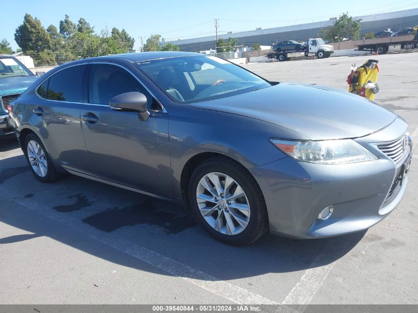 2013 Lexus Es 300H 300H VIN: JTHBW1GG1D2018029 Lot: 39540844