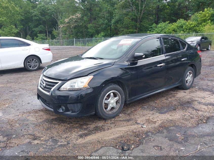 2015 Nissan Sentra Sr VIN: 3N1AB7AP2FY258301 Lot: 39540846