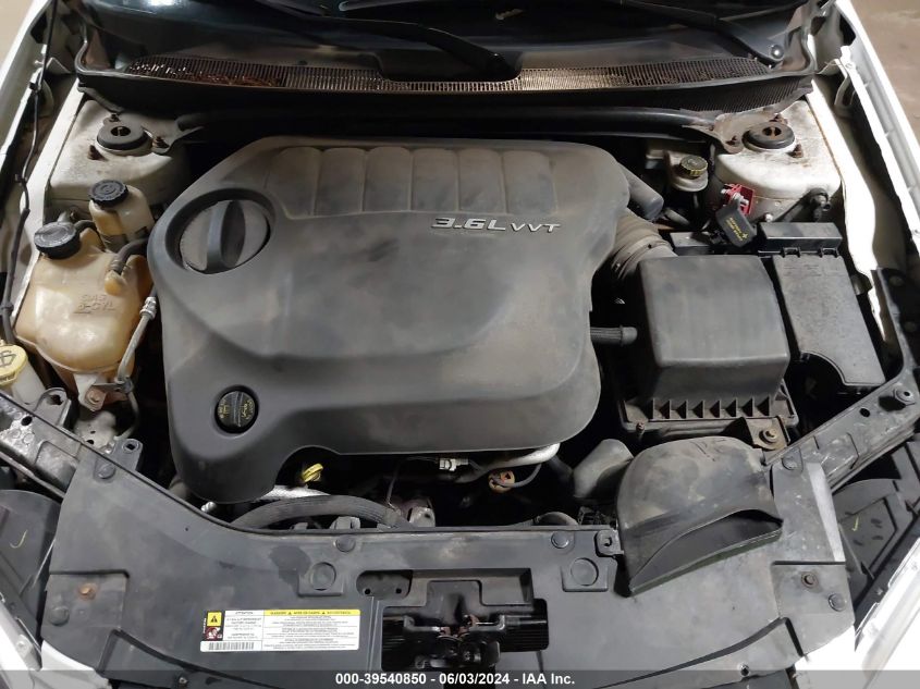 2012 Chrysler 200 Touring VIN: 1C3CCBBG8CN108078 Lot: 39540850