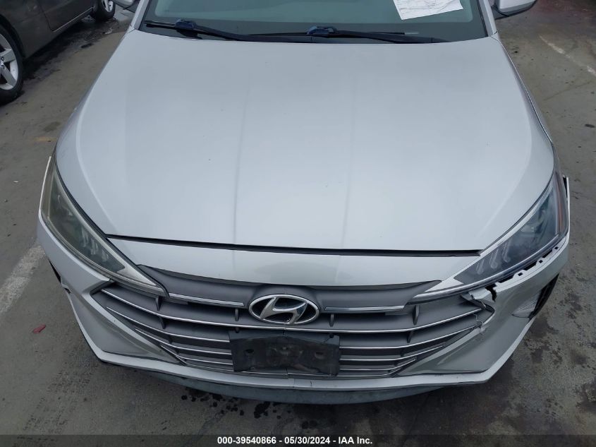 2019 Hyundai Elantra Se VIN: KMHD74LF8KU847327 Lot: 39540866