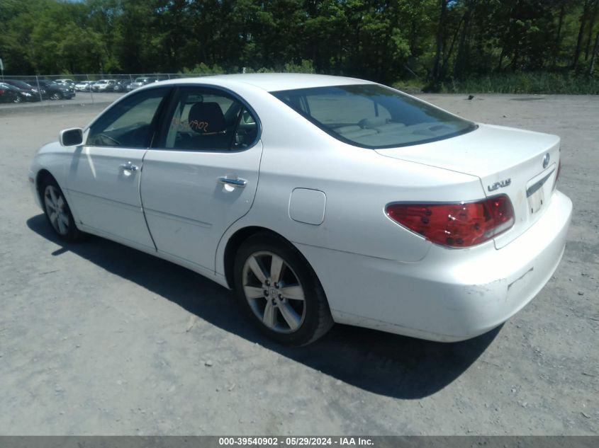 2005 Lexus Es 330 VIN: JTHBA30G055130132 Lot: 39540902