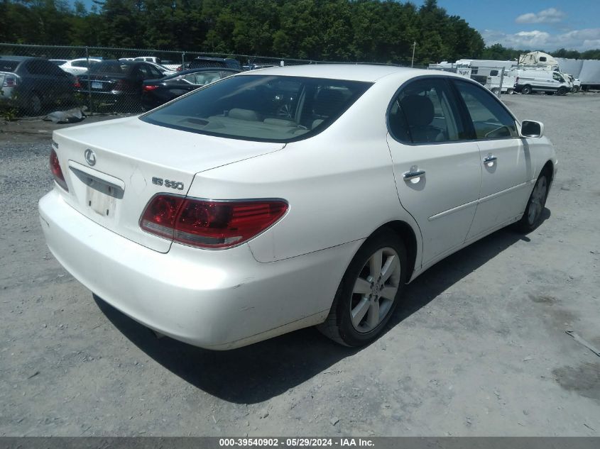 2005 Lexus Es 330 VIN: JTHBA30G055130132 Lot: 39540902