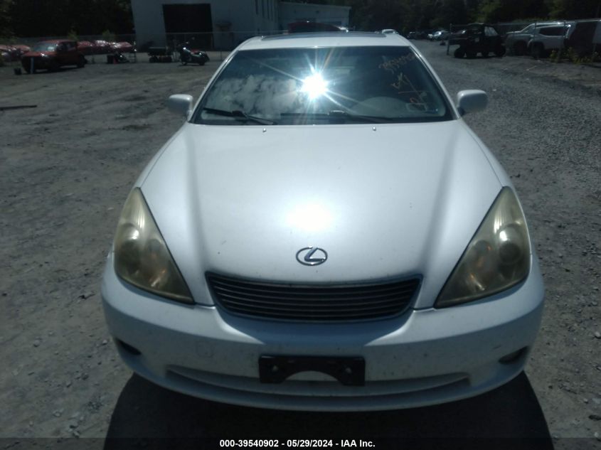 2005 Lexus Es 330 VIN: JTHBA30G055130132 Lot: 39540902