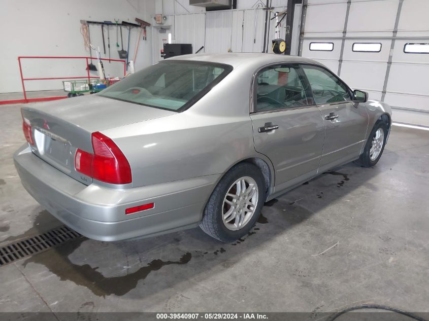 2001 Mitsubishi Diamante Ls VIN: 6MMAP67P81T004941 Lot: 39540907