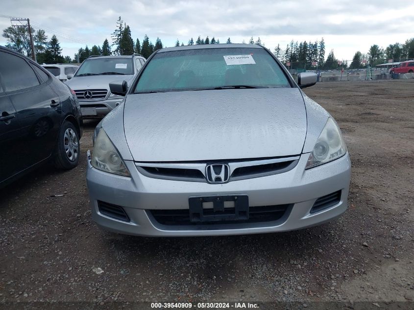2006 Honda Accord 3.0 Ex VIN: 1HGCM66516A017837 Lot: 39540909
