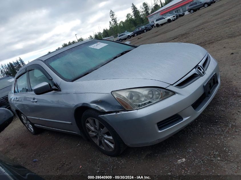 2006 Honda Accord 3.0 Ex VIN: 1HGCM66516A017837 Lot: 39540909