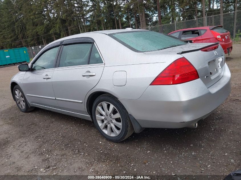 2006 Honda Accord 3.0 Ex VIN: 1HGCM66516A017837 Lot: 39540909