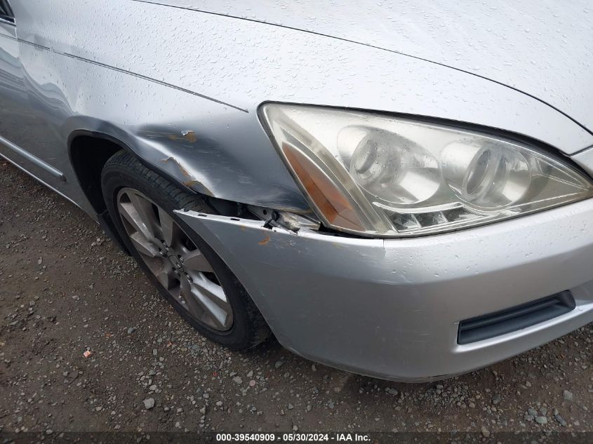 2006 Honda Accord 3.0 Ex VIN: 1HGCM66516A017837 Lot: 39540909