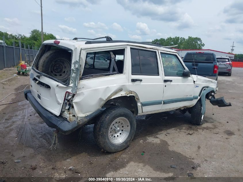 1998 Jeep Cherokee Classic/Sport VIN: 1J4FJ68SXWL262125 Lot: 39540910